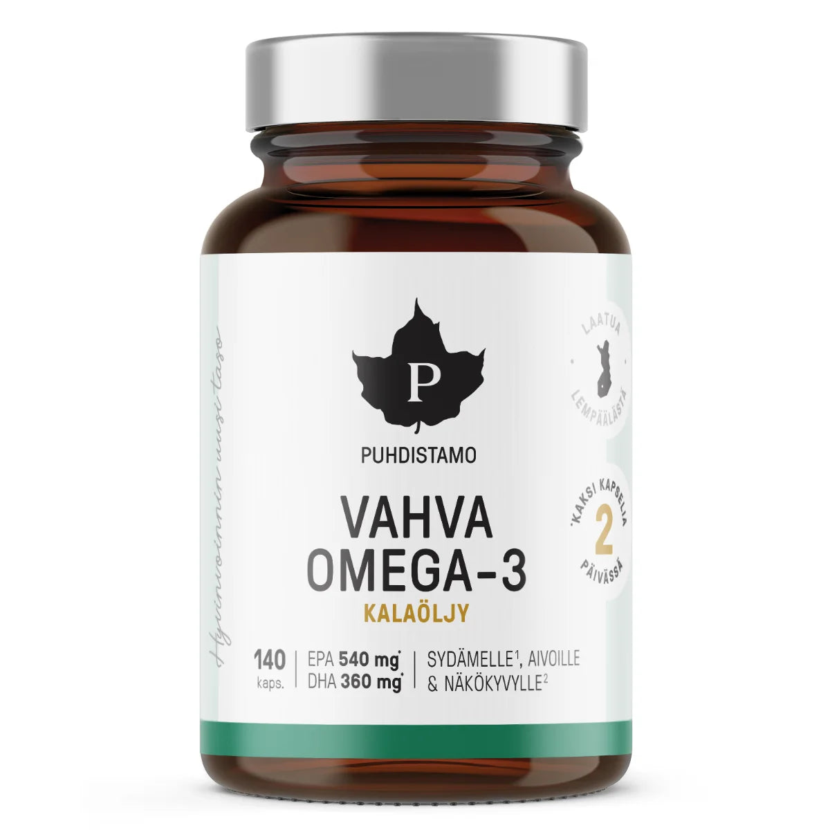 Puhdistamo Vahva Omega-3 140 kaps