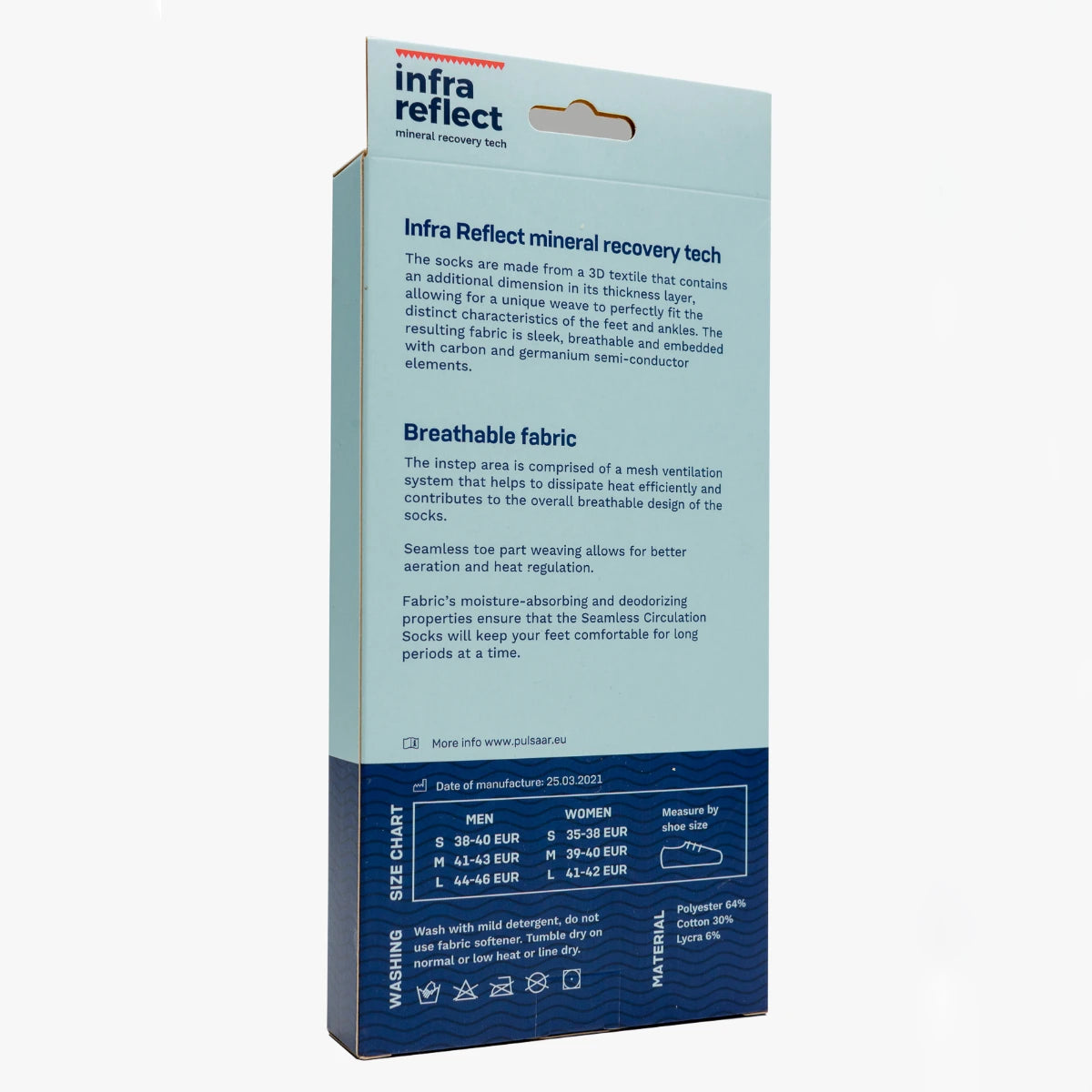 Pulsaar Active saumattomat sukat musta kompressiosukat