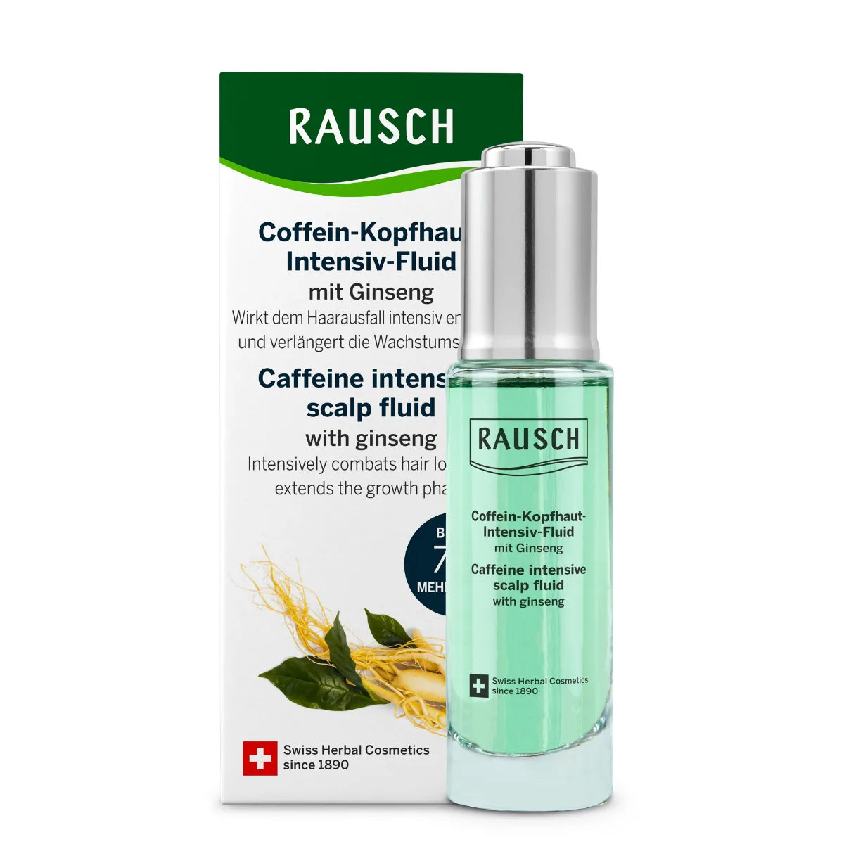 RAUSCH Ginseng-Kofeiini intensiivineste hiustenlähtöön 30 ml