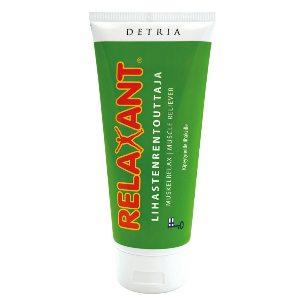Relaxant Lihastenrentouttaja 200 ml rasituksesta kipeytyneiden niskojen, hartioiden ja lihasten hierontaan