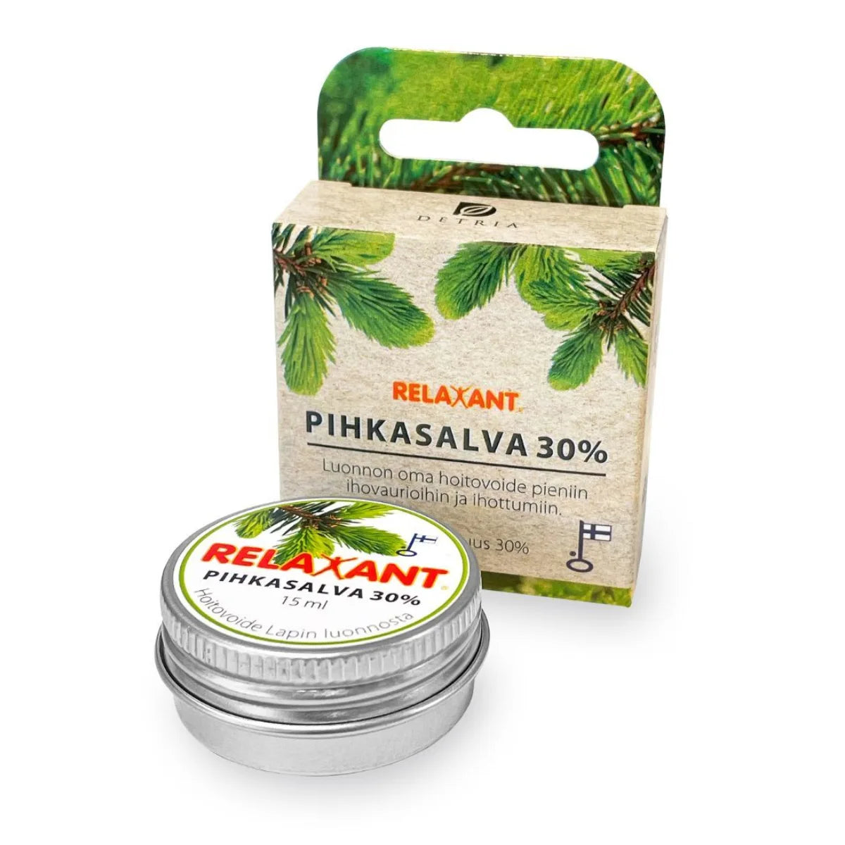 RELAXANT pihkasalva 30% pieniin ihovaurioihin ja ihottumiin 15 ml