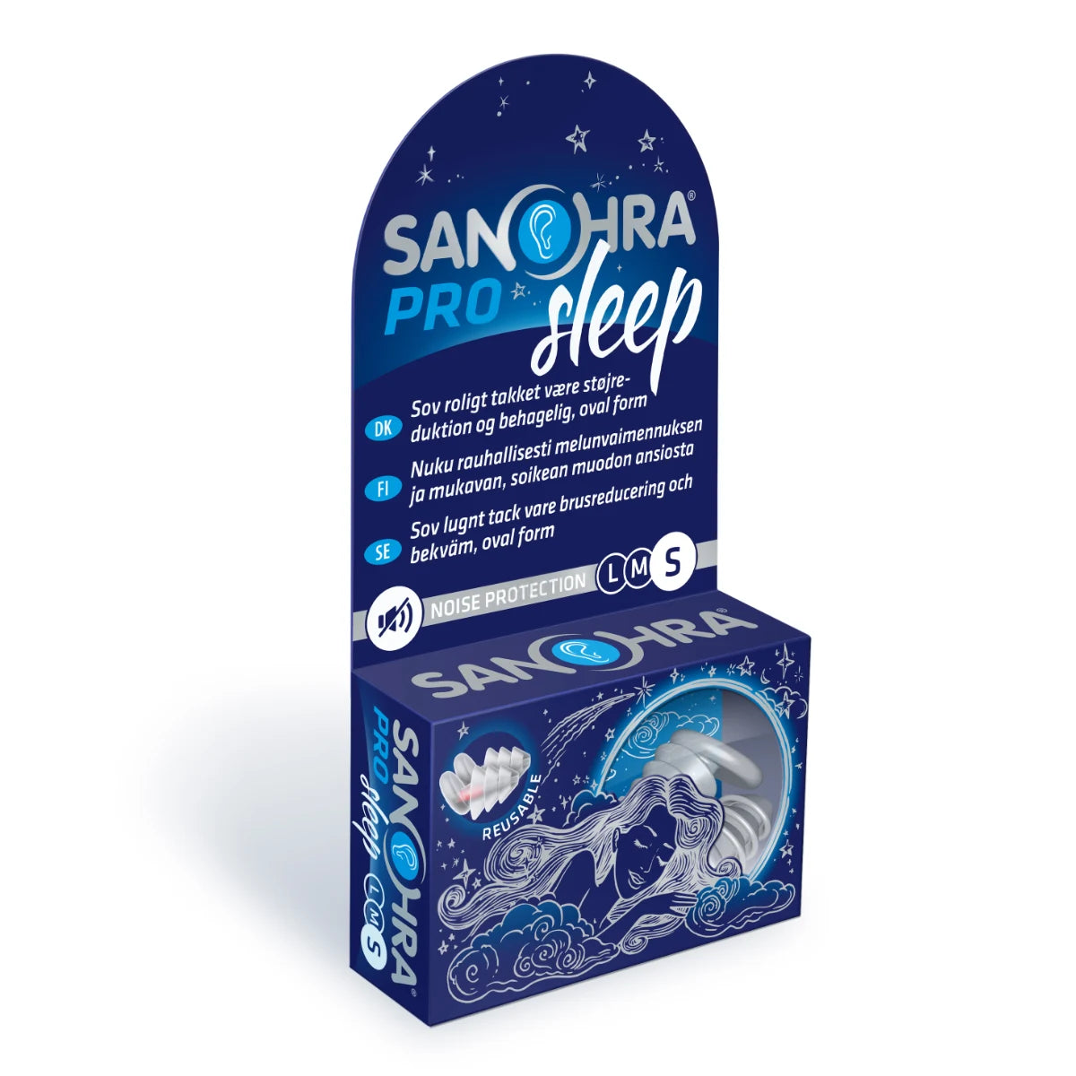Sanohra Pro sleep korvatulpat S 1 pari