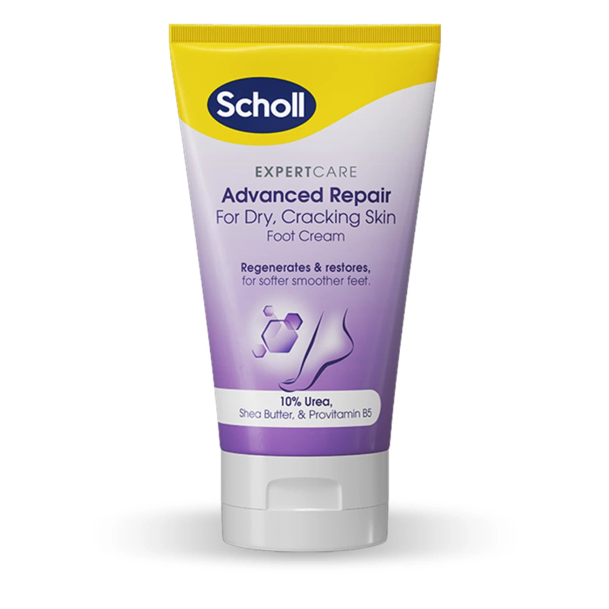 SCHOLL Advanced Repair jalkavoide 150 ml kuiville ja halkeileville jaloille