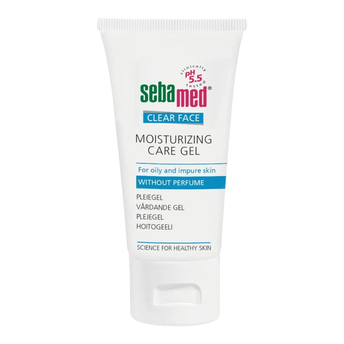 SEBAMED Clear Face Moisturizing Care Gel hoitogeeli epäpuhtaalle, rasvaiselle ja akneiholle 50 ml