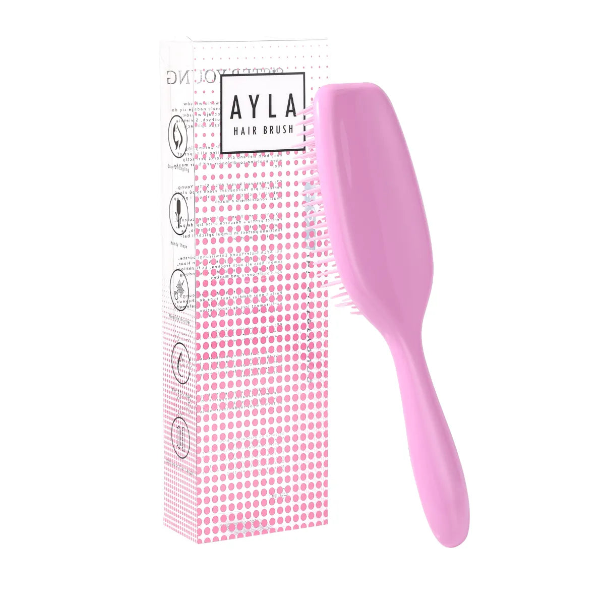 SisterYoung Ayla Pink hiustenselvitysharja kuiville ja märille hiuksille