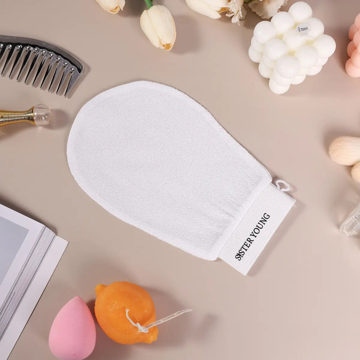 SisterYoung Nova White vartalonkuorintakäsine vartalon kuorintaan