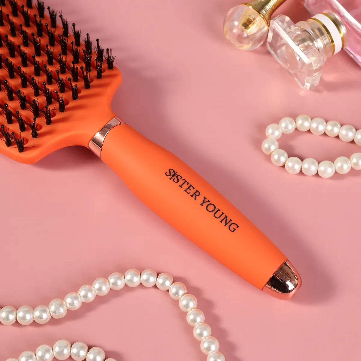 SisterYoung Ovia Apricot hiustenselvitysharja luistamaton varsi