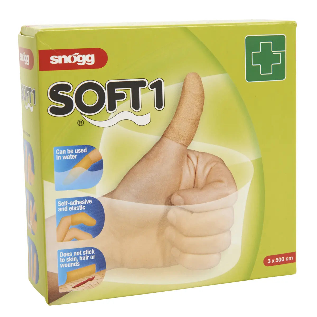Snögg Soft Teat Bandage 3 cm x 4,5 m 1 kpl
