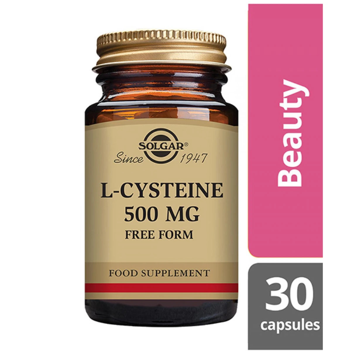 Solgar L-Kysteiini 500 mg 30 kapselia