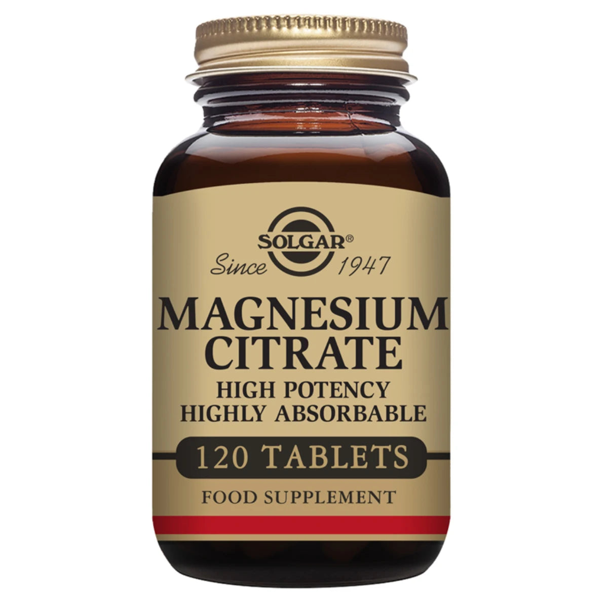 SOLGAR Magnesiumsitraatti tabletti 120 kpl
