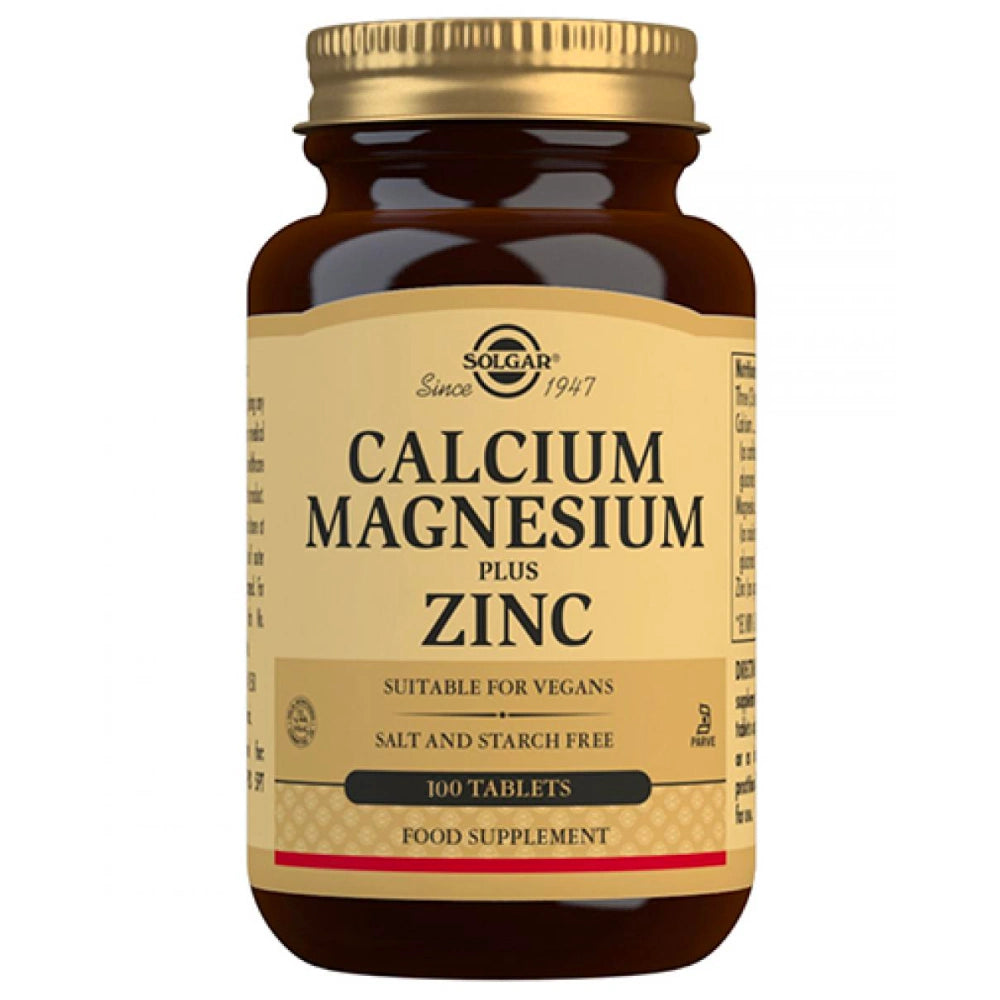 SOLGAR Kalsium-magnesium-sinkki tabletti 100 kpl