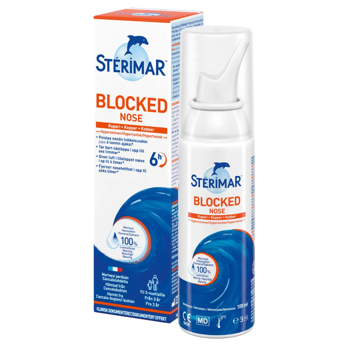 Stérimar Blocked Nose nenäsuihke 100 ml
