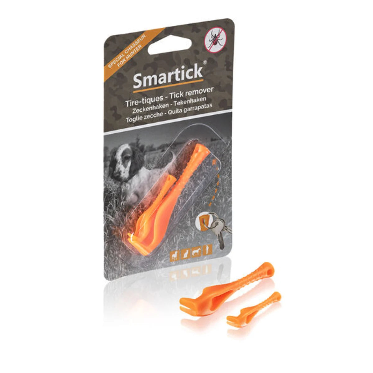 SYMPPIS punkkikoukku PET 2 kpl on erityisesti eläimille suunniteltu punkinpoistaja