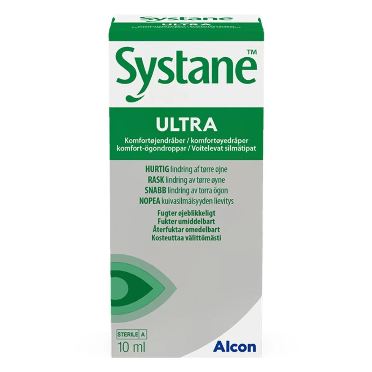 SYSTANE Ultra silmätipat 10 ml kosteuttaa välittömästi kuivia silmiä