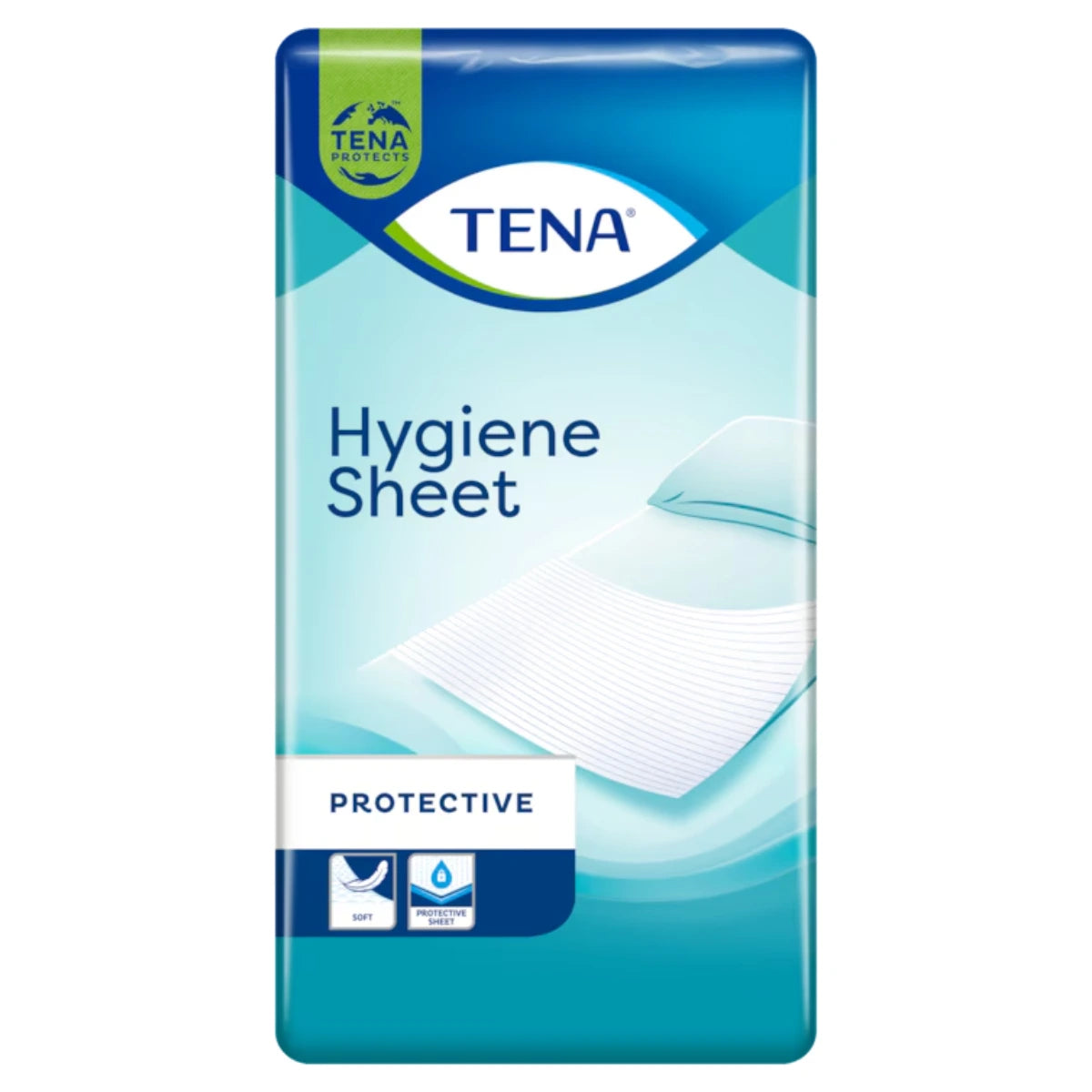 TENA Poikkilakana 80x175 cm 100 kpl tehokas suoja vuoteille ja istuimille