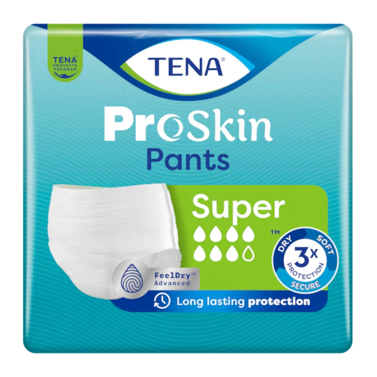 TENA ProSkin Pants Super S 12 kpl virtsankarkailuun