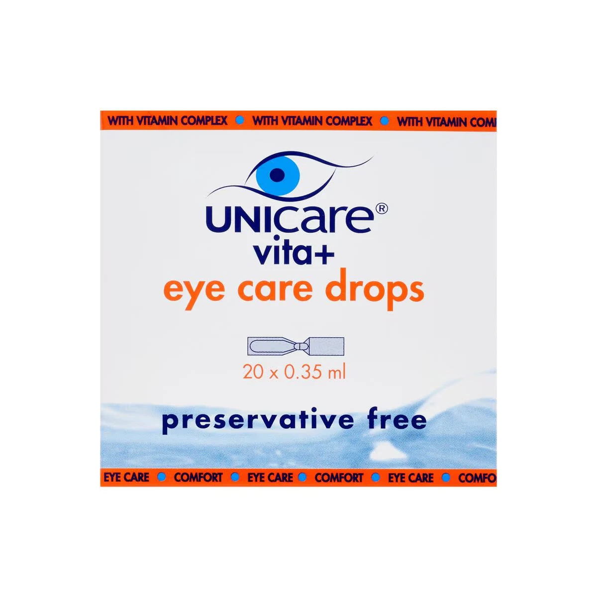 Unicare Vita+ Eye Care silmätipat 20x0,35 ml