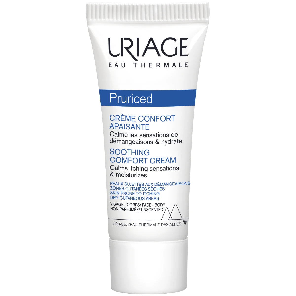 Uriage Pruriced Soothing Comfort Cream 100 ml kutinaa rauhoittava hoitovoide herkälle ja ärtyneelle iholle
