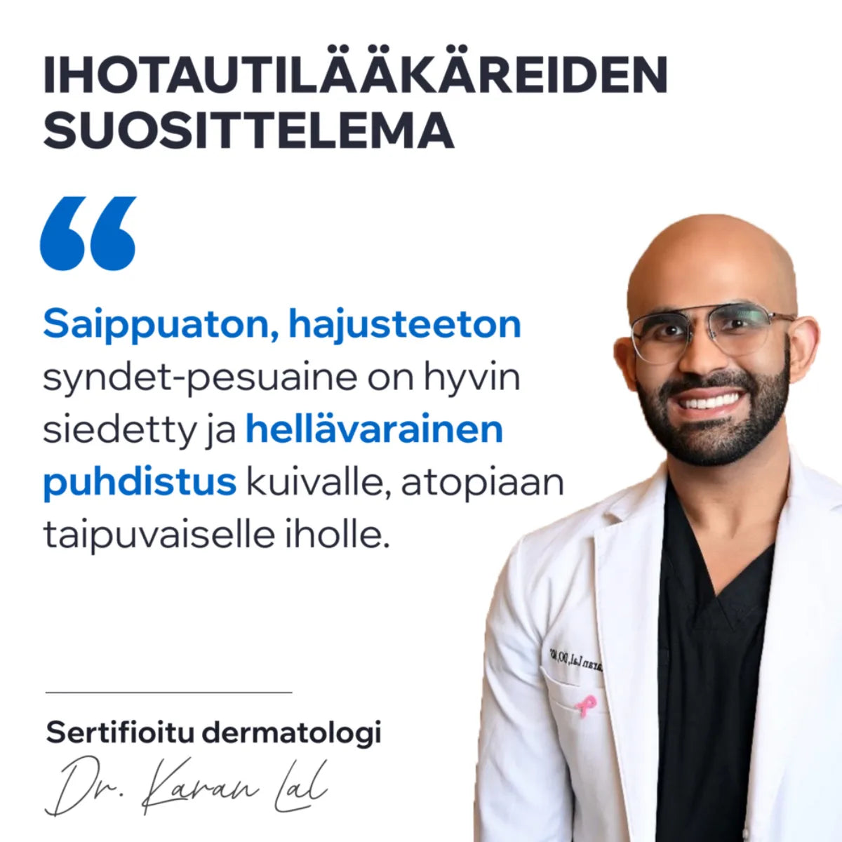 Uriage Xemose C8+ Syndet Gentle Cleanser on hajusteeton ja saippuaton