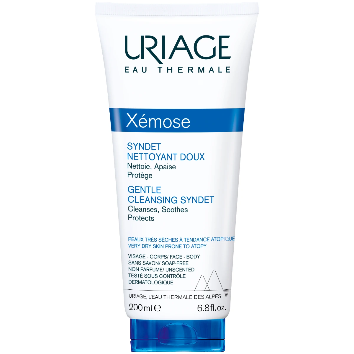 Uriage Xemose Gentle Cleansing Syndet puhdistusvoide 200 ml