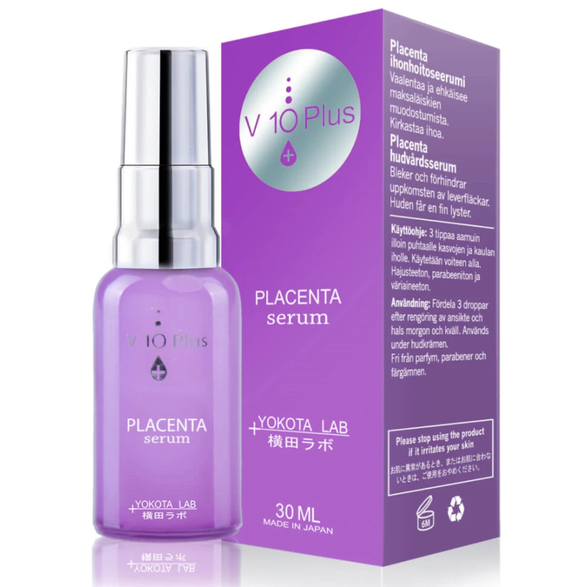 V10PLUS Placenta Serum kasvoseerumi 30 ml