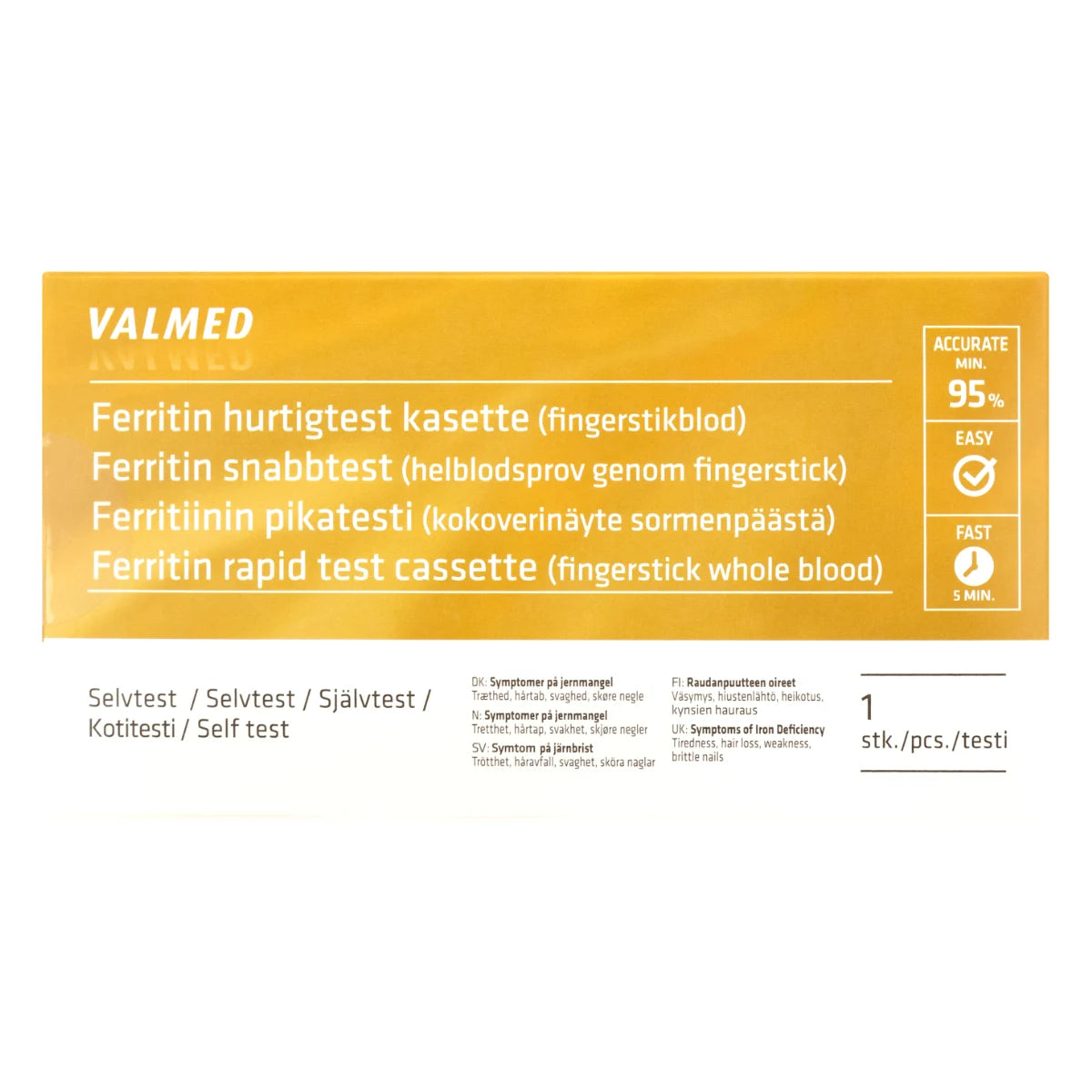 Valmed Ferritiinitesti 1 kpl