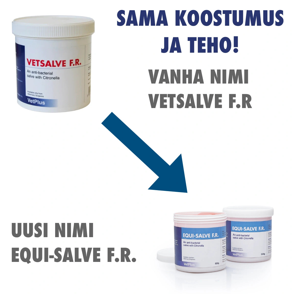 EQUI-Salve F.R. 500 g (entinen VetSalve)
