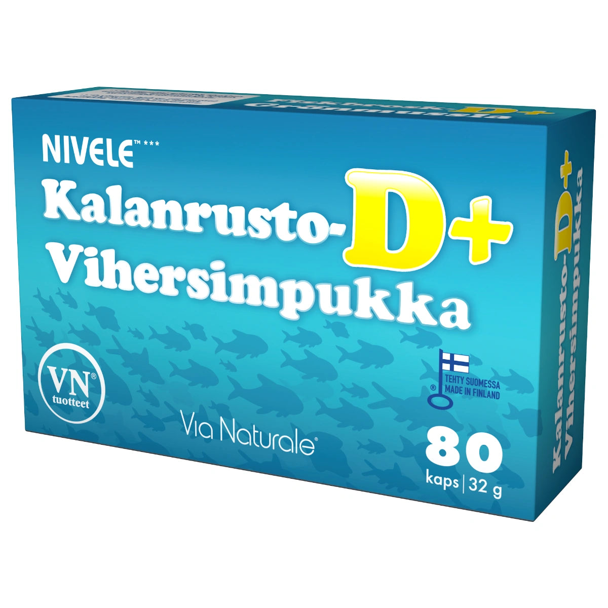 Via Naturale Nivele Kalanrusto-Vihersimpukka+D 80 kaps