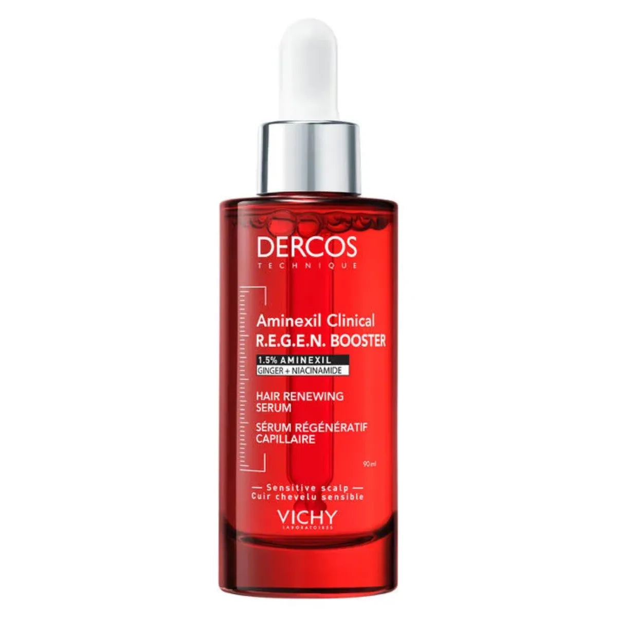 Vichy Dercos Regen Booster hiusseerumi 50 ml – vahvistava hiusseerumi auttaa vähentämään hiustenlähtöä