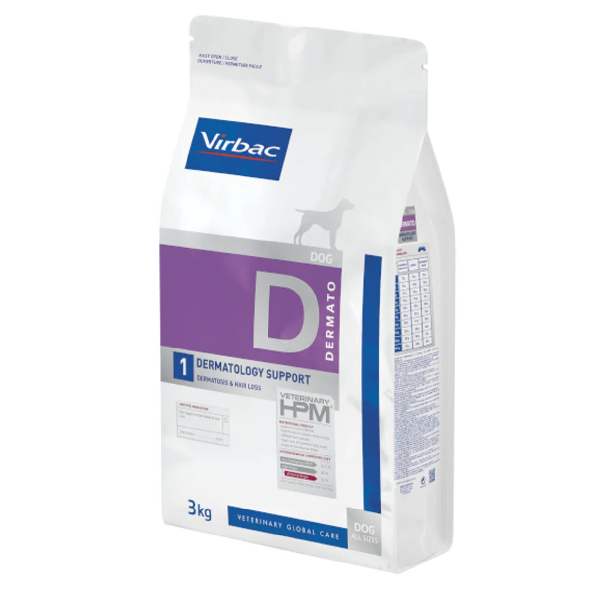 Virbac Dog Dermatology Support D 3 kg