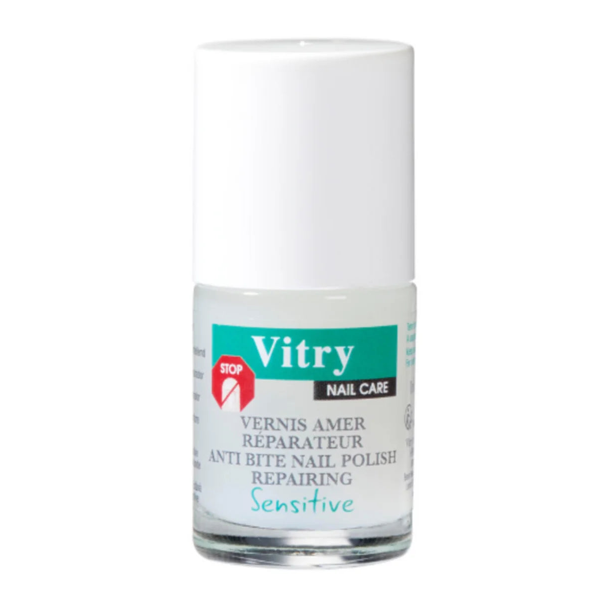 Vitry Anti Bite Nail Varnish Repairing Sensitive – erittäin kitkerän makuinen kynsilakka kynsien pureskelun estoon