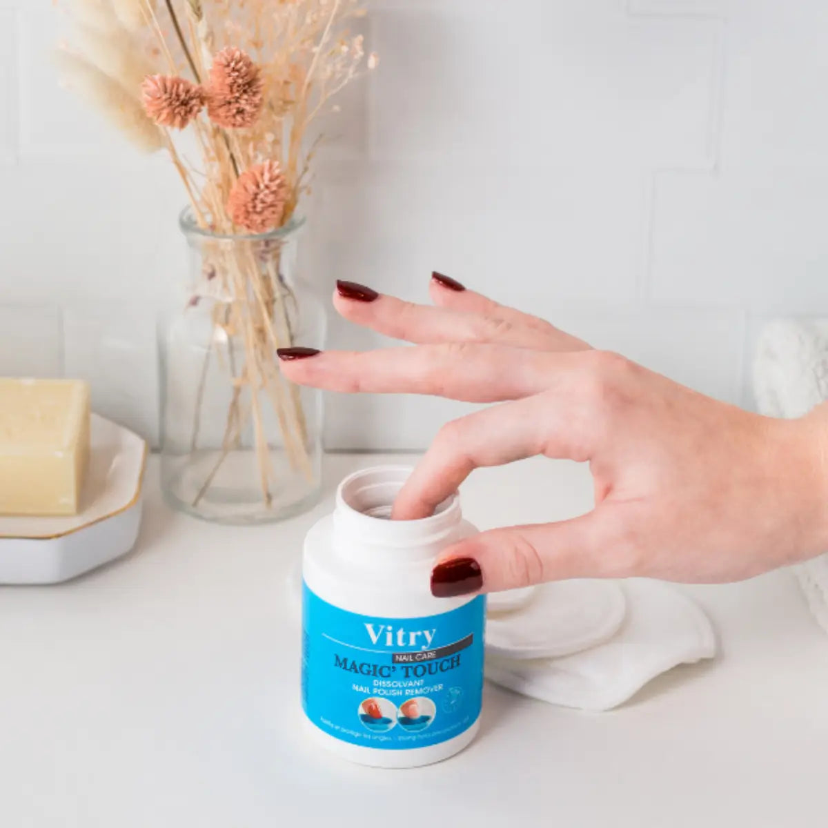 Vitry Nail Polish Remover Magic Touch 75 ml kynsilakanpoistoaine