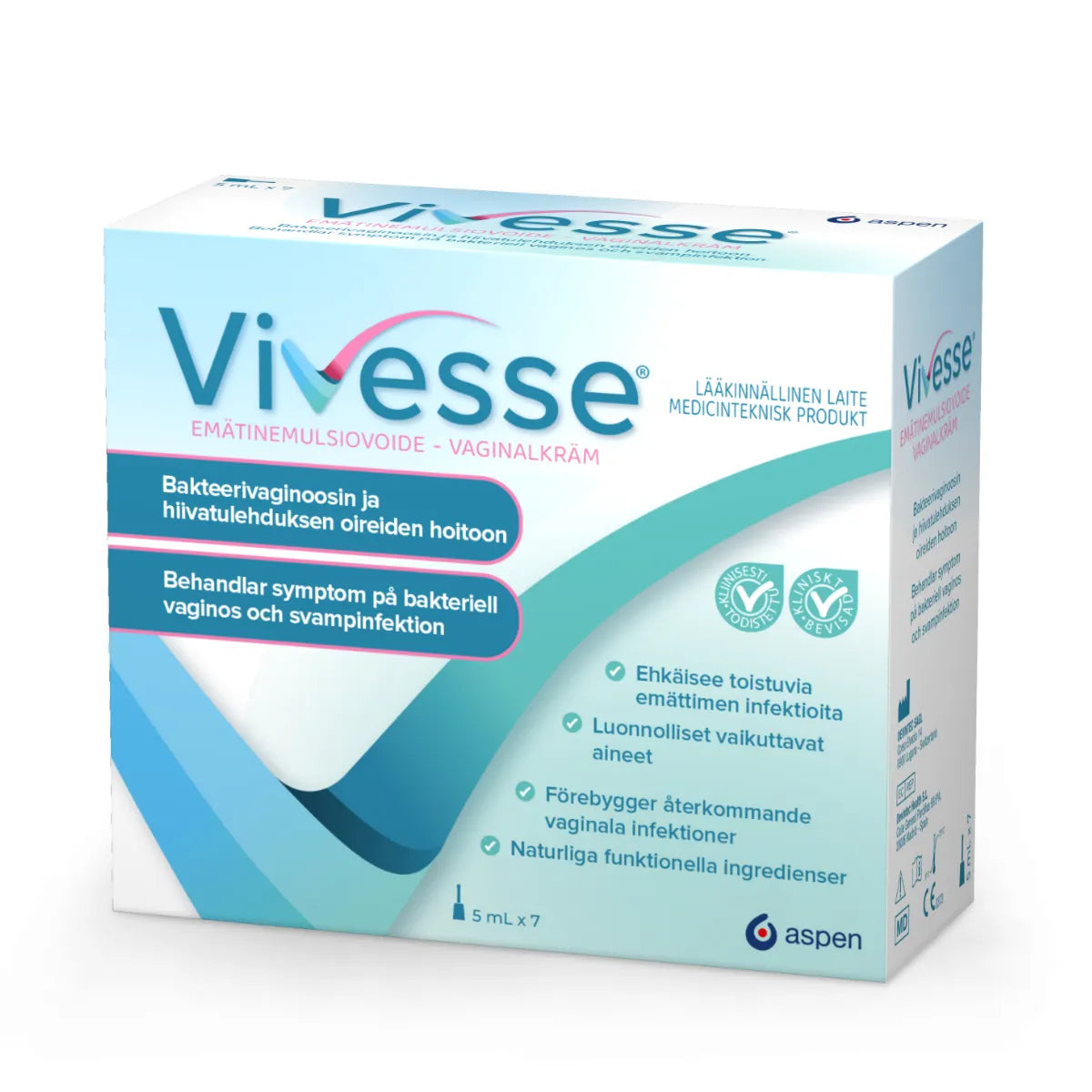 Vivesse emätinvoide 7x5 ml