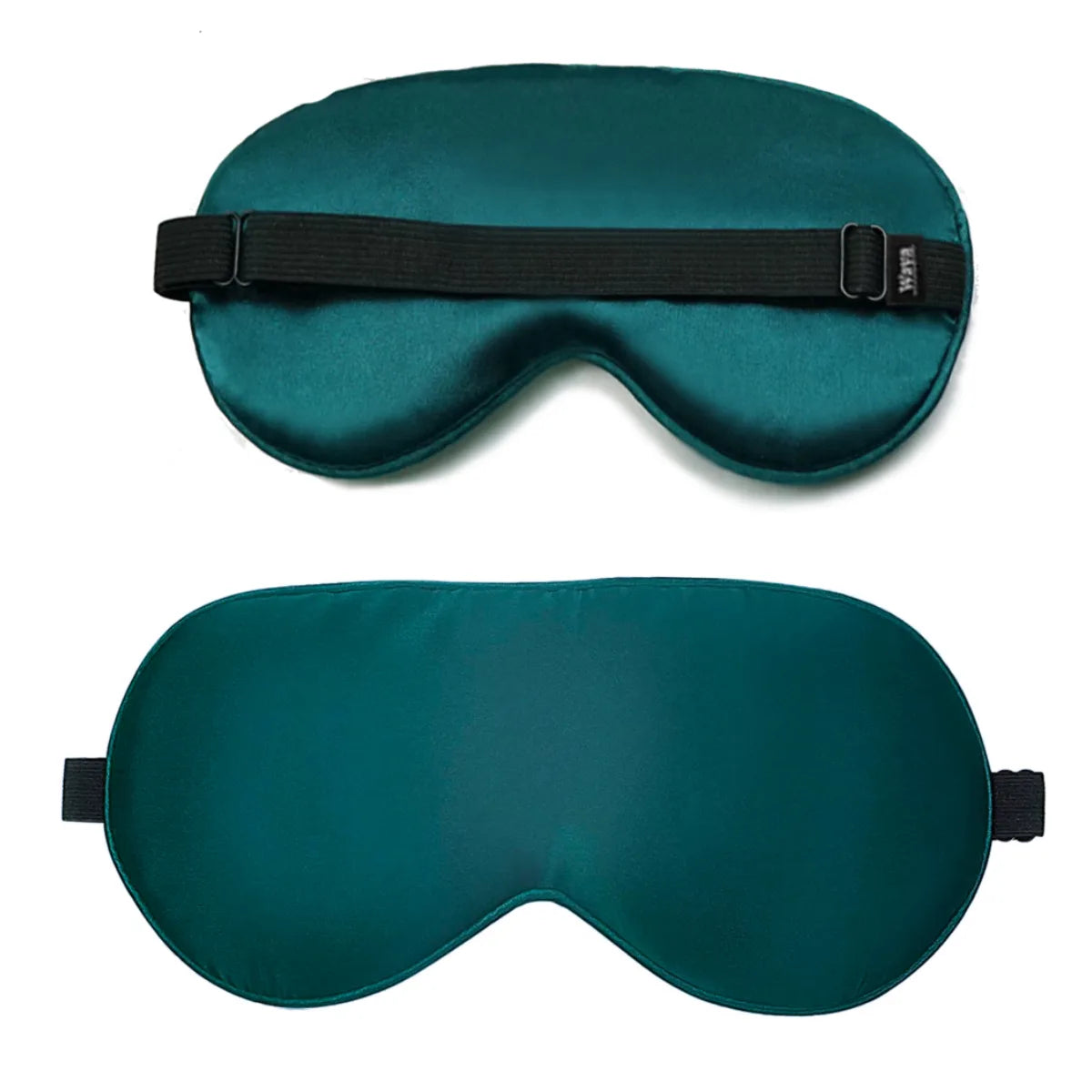 WAYA Extra soft unimaski turkoosi estää valon pääsyn silmiin