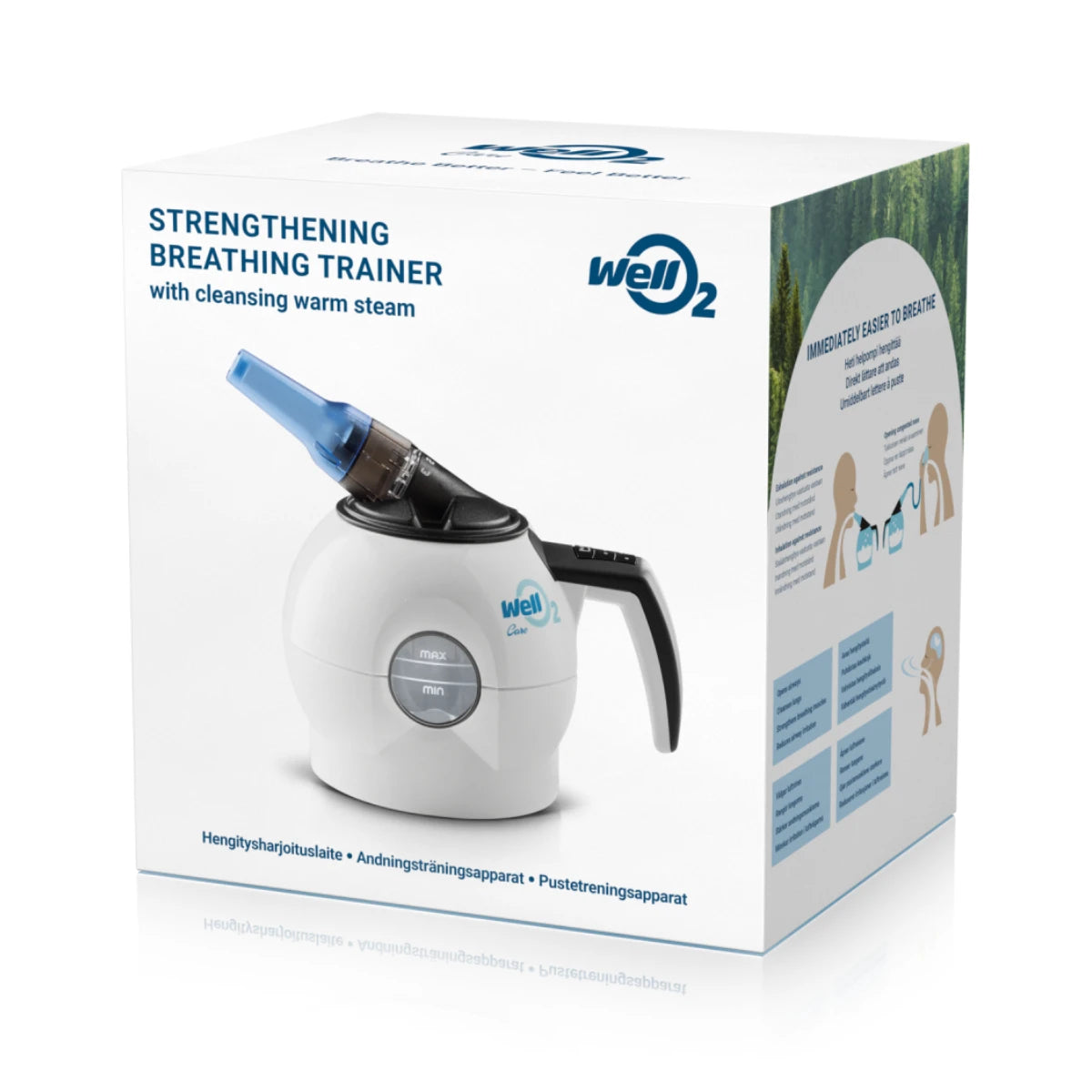 WellO2 Care EU -hengitysharjoituslaite (ver. -24) 1 kpl