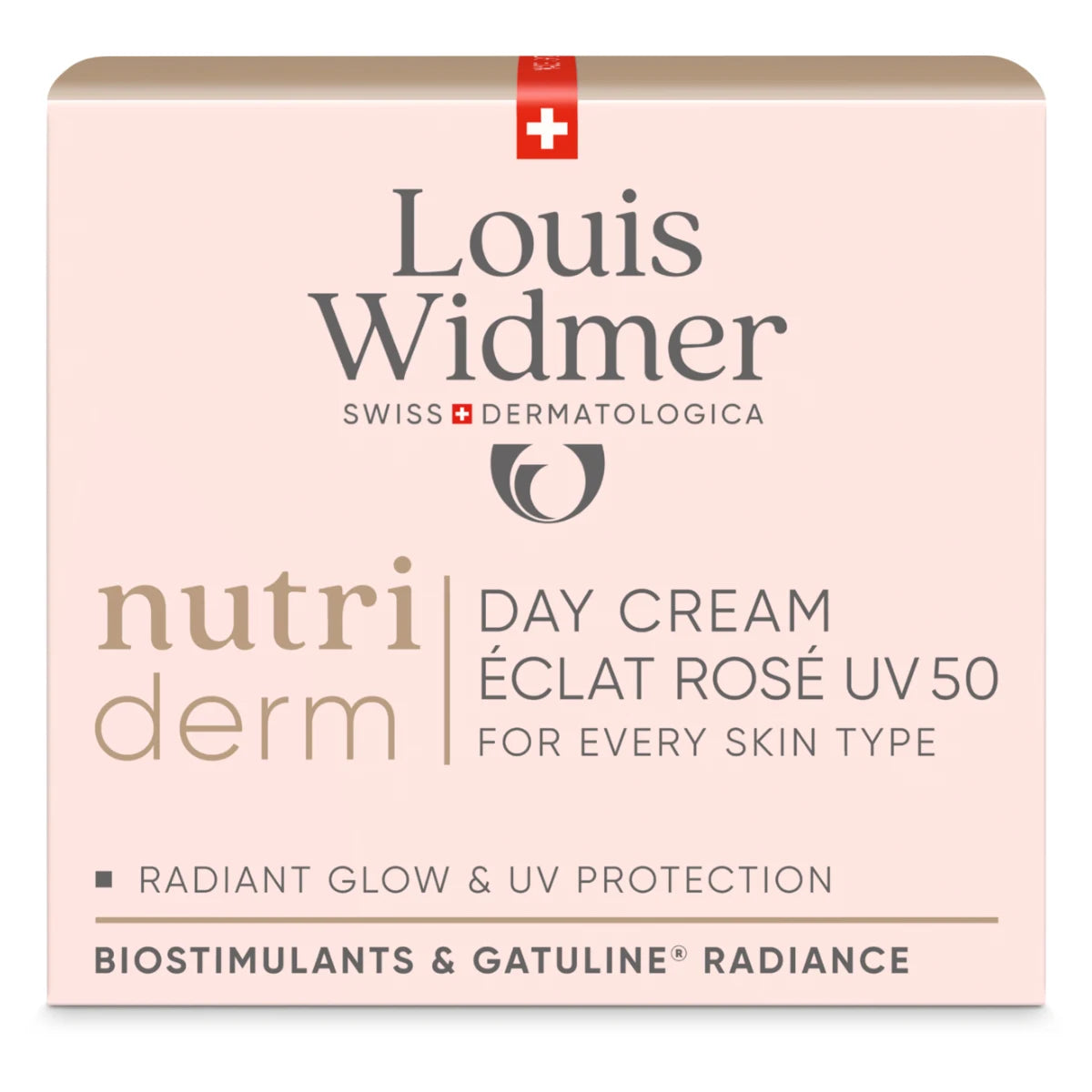 Widmer Nutriderm Day Cream Eclat Rose UV 50 50 ml