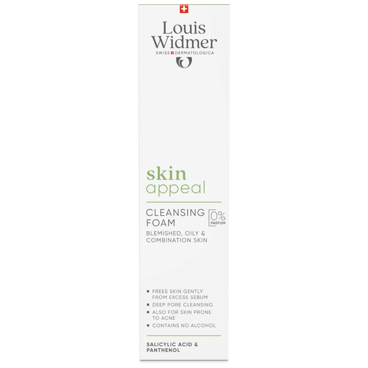 Widmer Skin Appeal Cleansing Foam 150 ml puhdistusvaahto epäpuhtaalle iholle