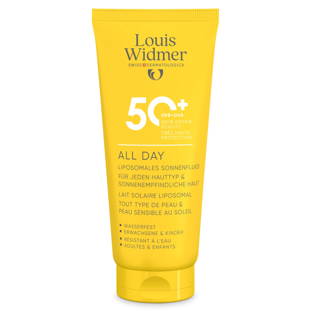 Widmer all day SPF50+ hajusteeton 100 ml herkälle iholle