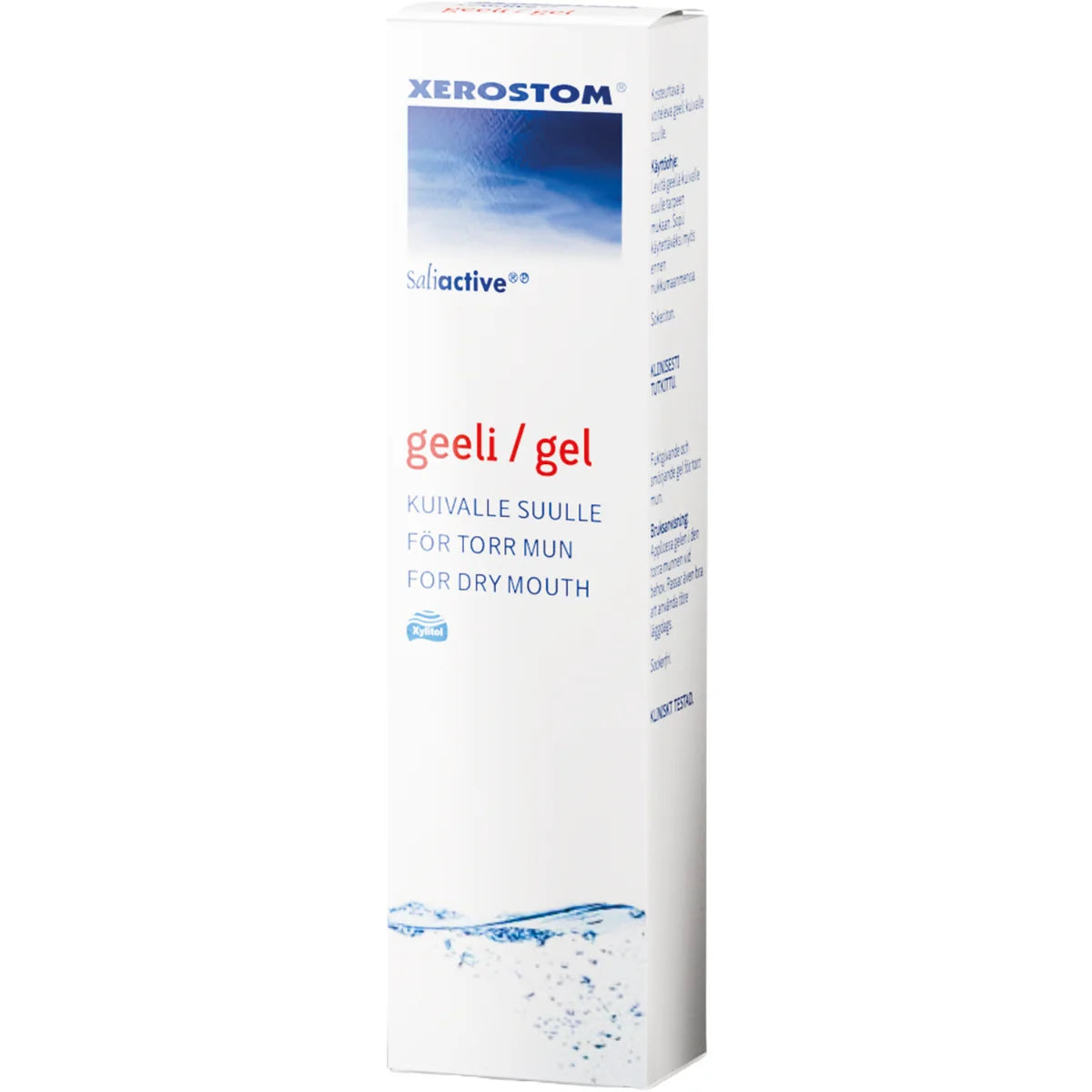 Xerostom geeli kuivalle suulle