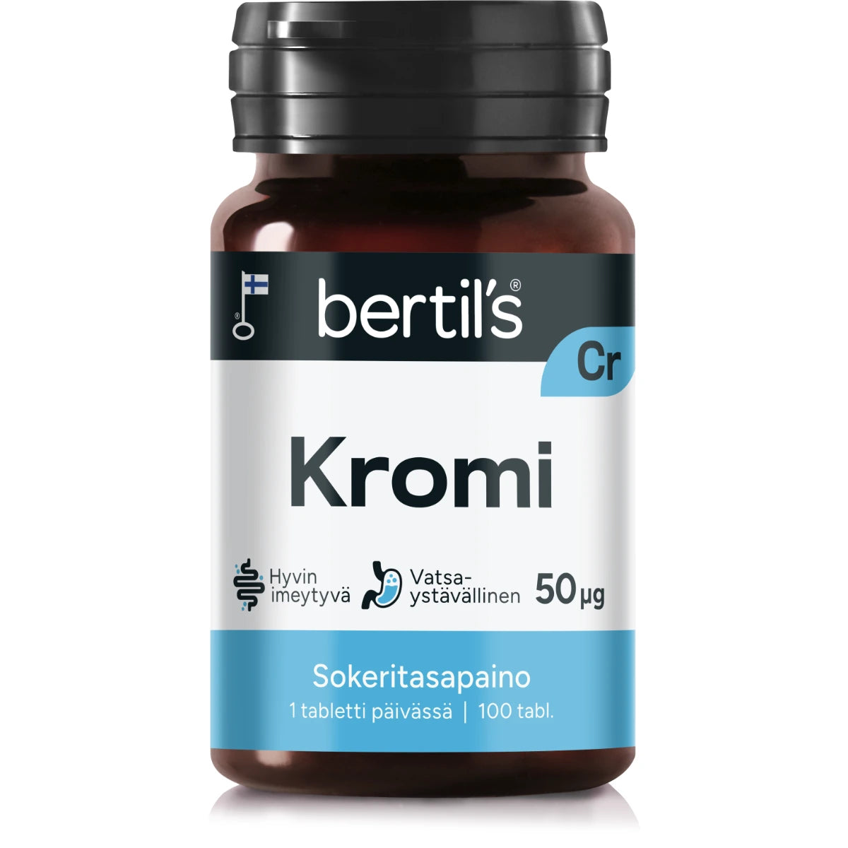BERTILS Kromi 50 µg tabletti 100 kpl