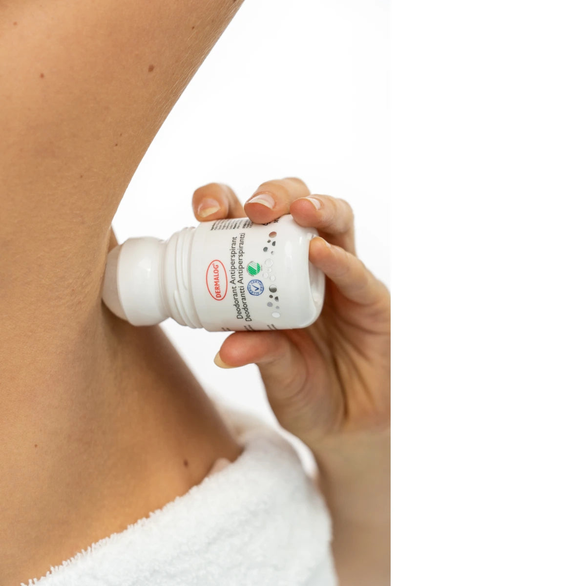 DERMALOG Deodorantti antiperspirantti hajusteeton roll-on herkälle iholle