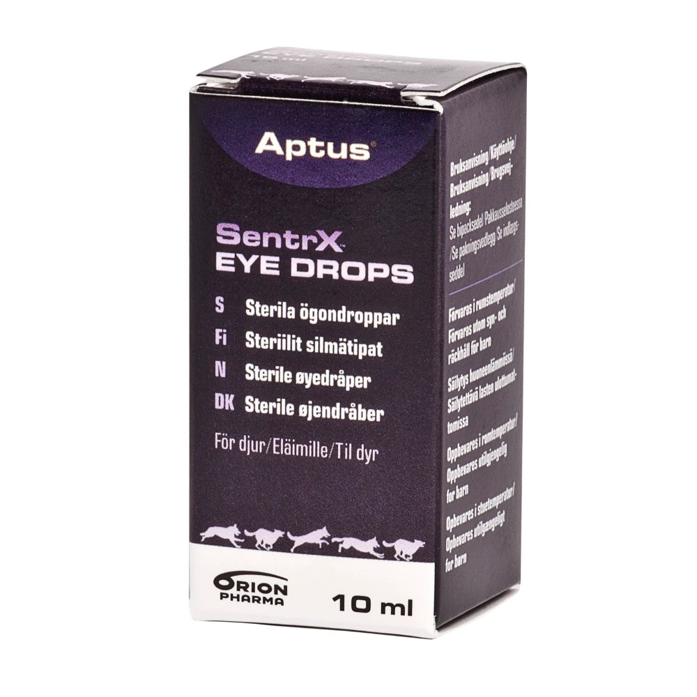 APTUS sentrx silmätipat koirille, kissoille ja hevosille 10 ml