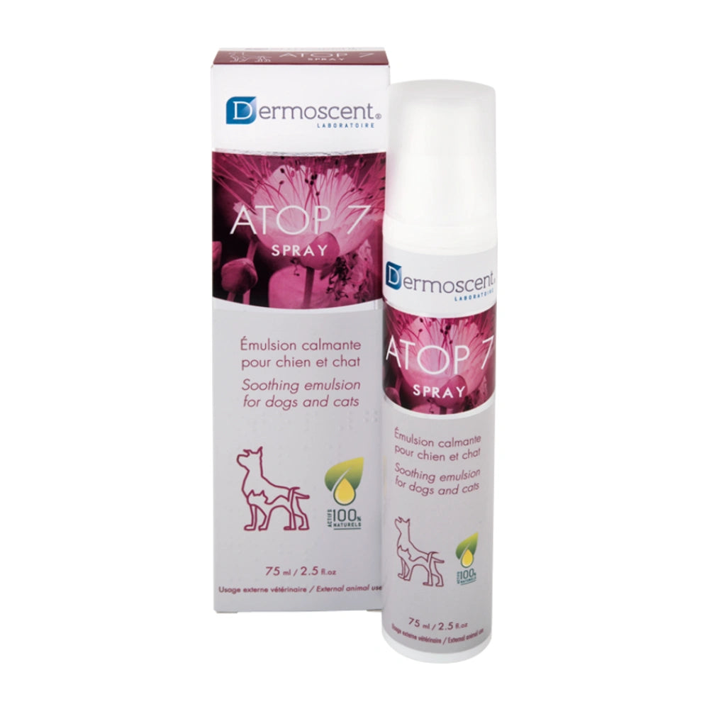 ATOP 7 Spray eläimille kutisevalle ja ärtyneelle iholle 75 ml