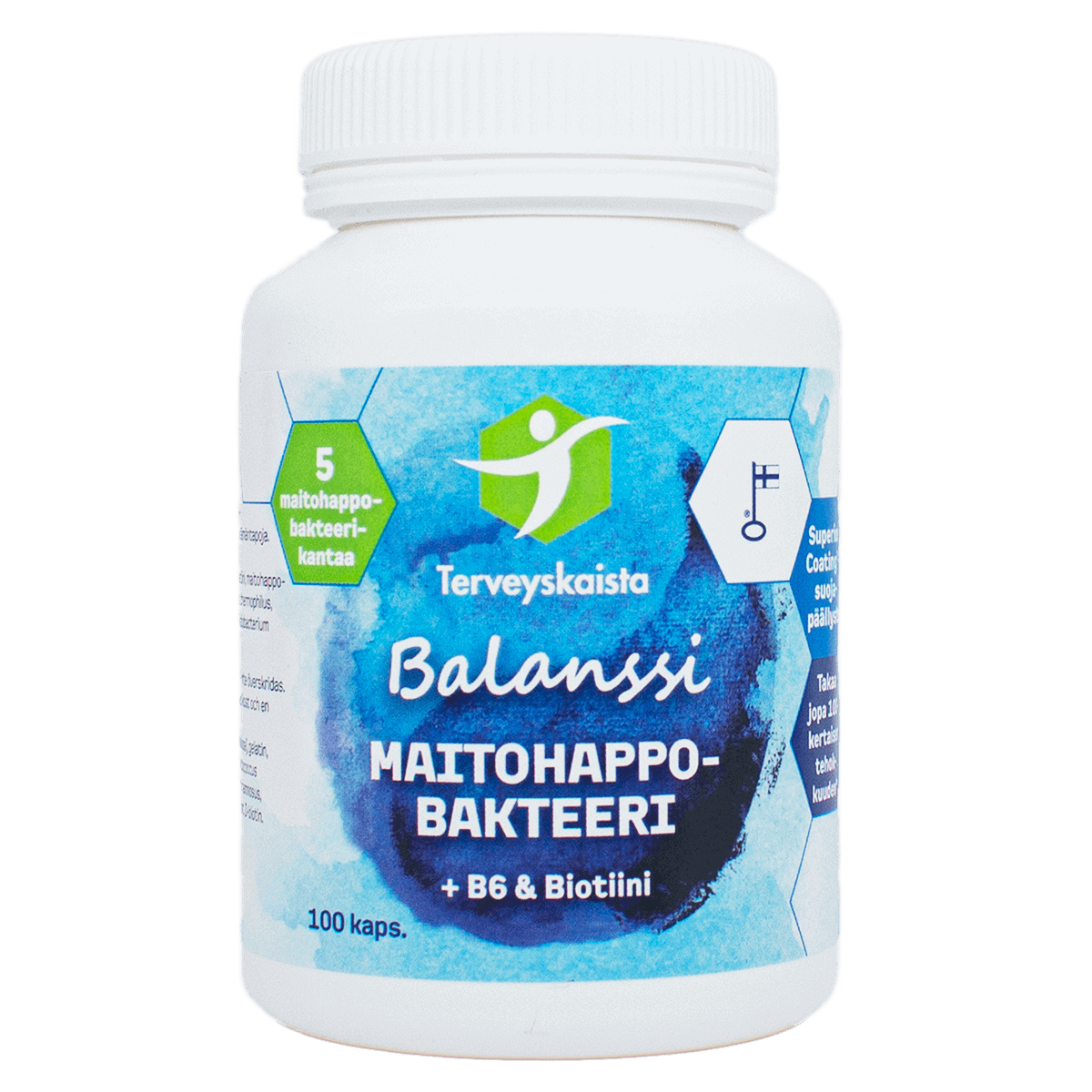 TERVEYSKAISTAN Balanssi maitohappobakteerikapseli 100 kaps