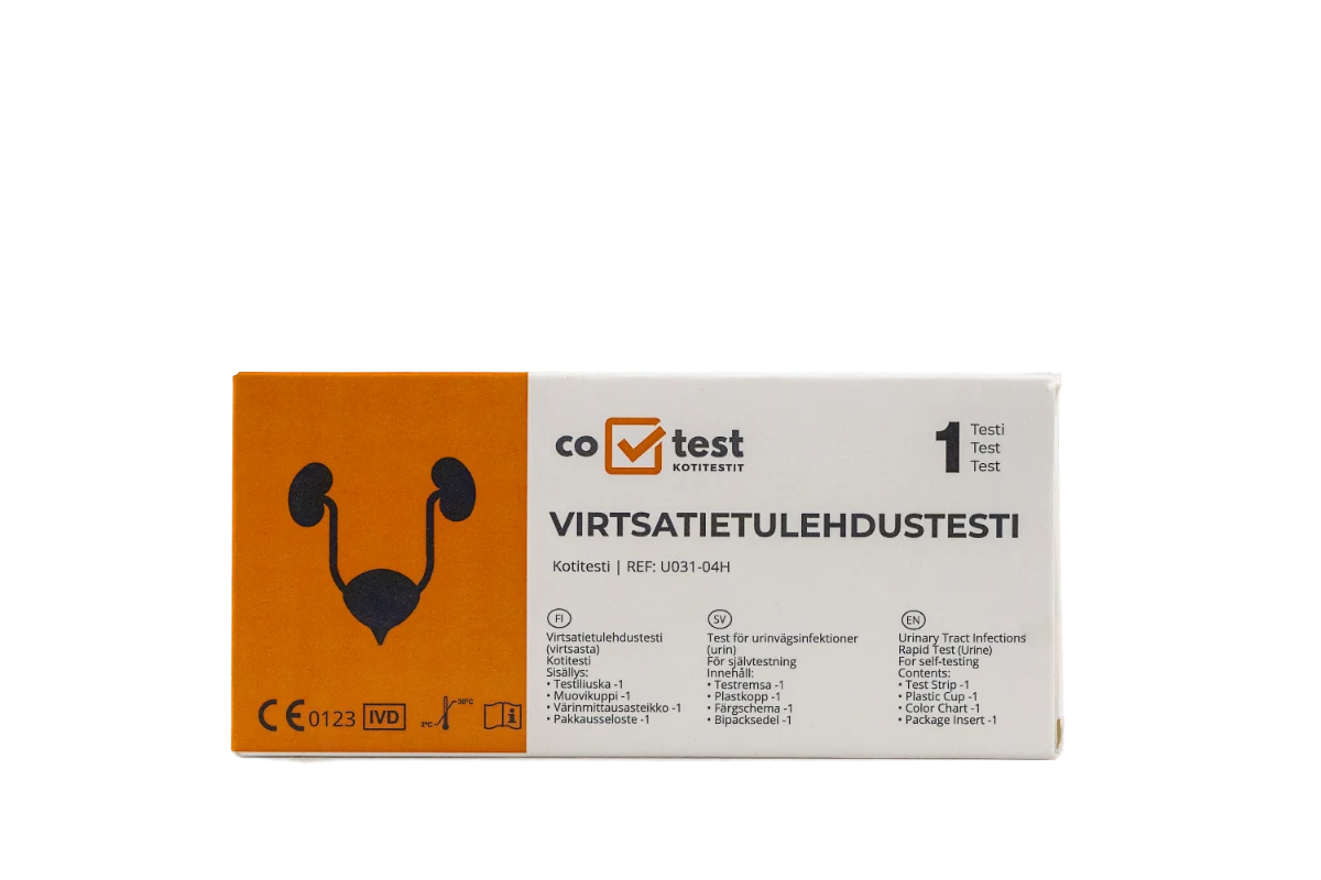 CO-TEST Virtsatietulehdustesti 1 kpl