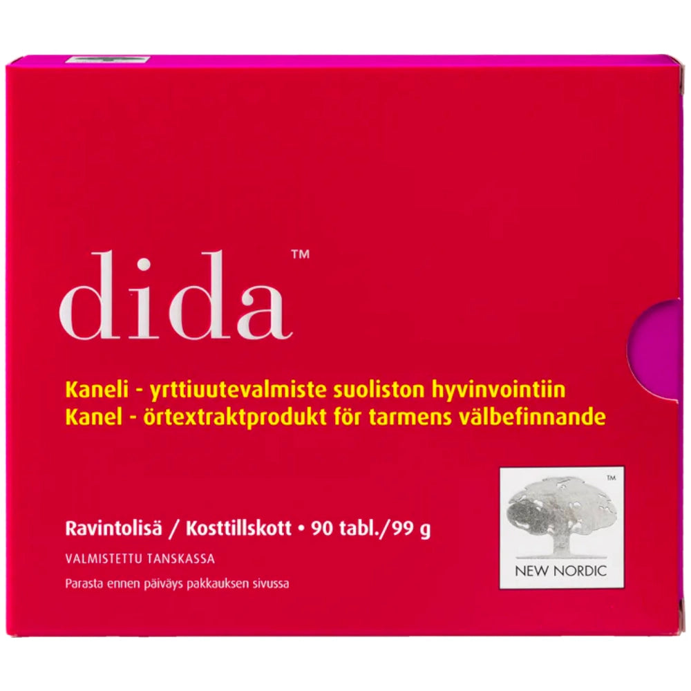 DIDA Yrttiuutteita sisältävä ravintolisä 90 tablettia