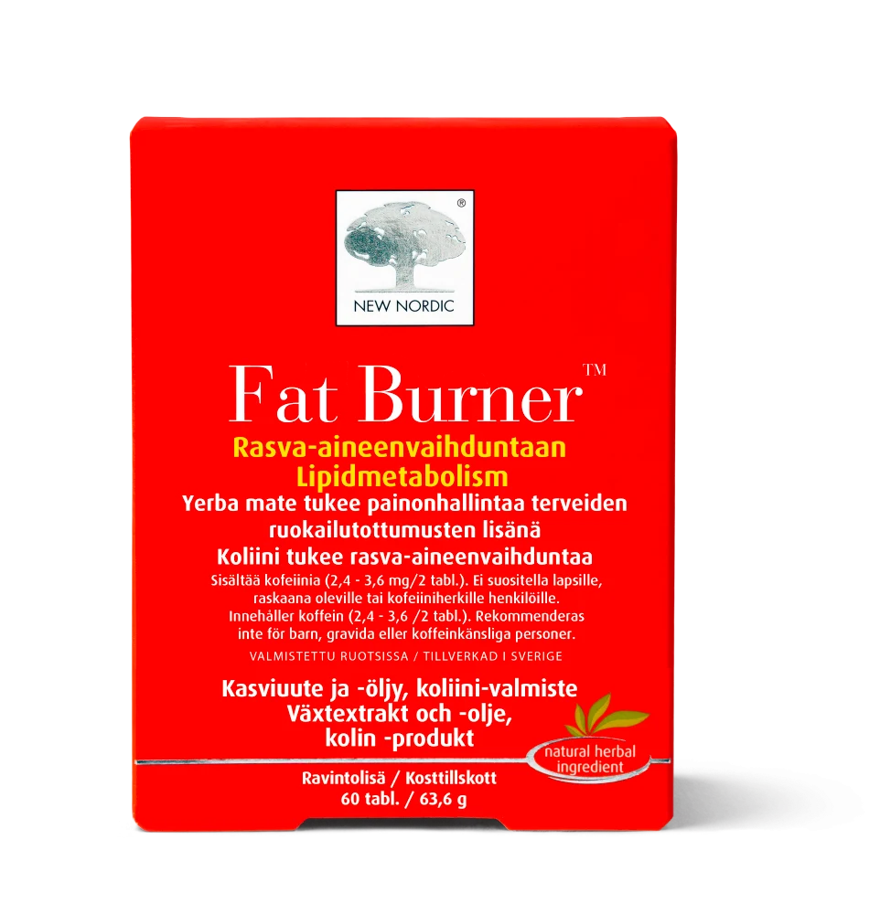 FAT BURNER Yrttitabletti 60 tablettia