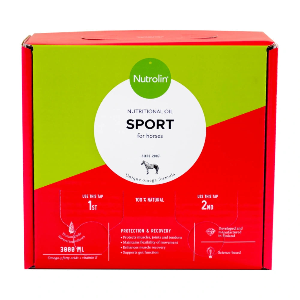 NUTROLIN Horse Sport täydennysrehuvalmiste hevoselle 3 l