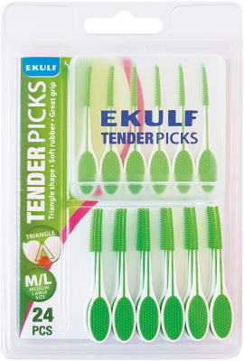 EKULF TENDERPICKS KUMIHAMMASTIKUT M/L 24 KAPPALETTA