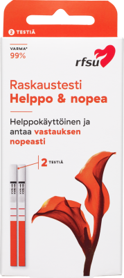 RFSU RASKAUSTESTI 2 KPL